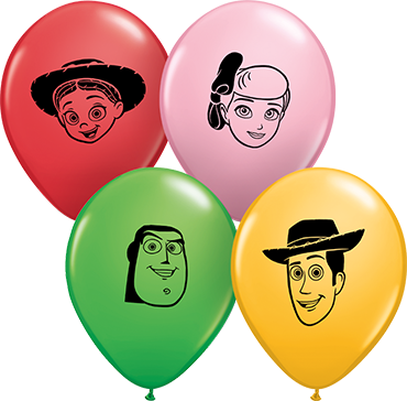 Disney Pixars Toy Story 4 Faces Special 12,5cm 5" Latex Luftballons Qualatex