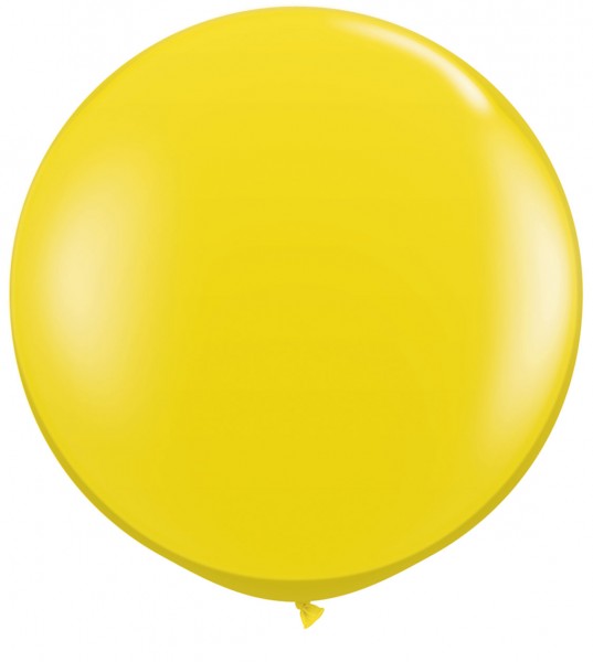 Qualatex Jewel Citrine Yellow (Gelb) 90cm 36" Latex Riesenluftballons