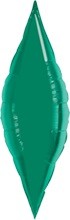 Taper Emerald Green Folienballon - 67,5cm