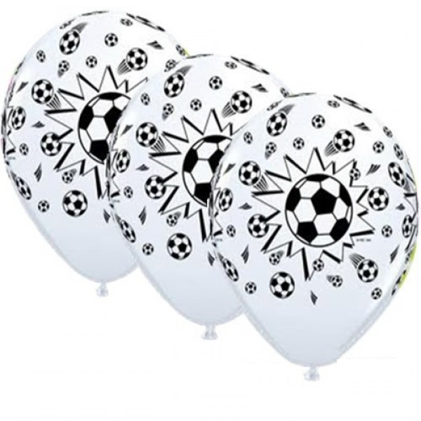 Fußball Sport 27,5cm 11" Latex Luftballons Qualatex