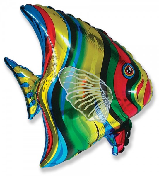 Tropical Fish Folienballon 25in/63,5cm