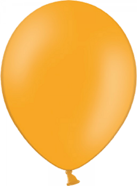 Belbal Pastel Orange 007 100 St. 27,5cm 11" Latex Luftballons