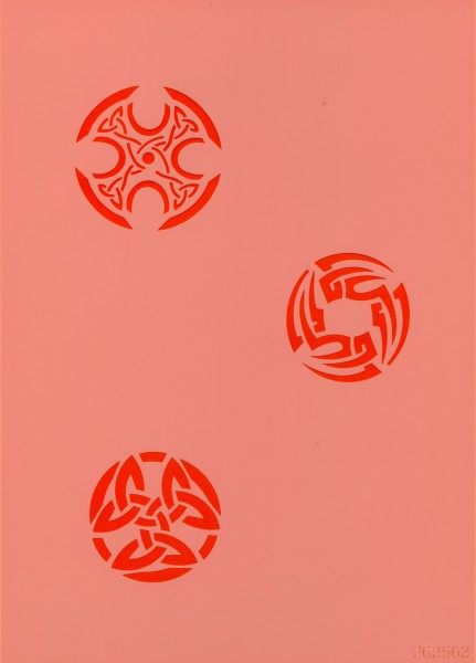 Airbrush Schablone Celtic Symbols Eulenspiegel