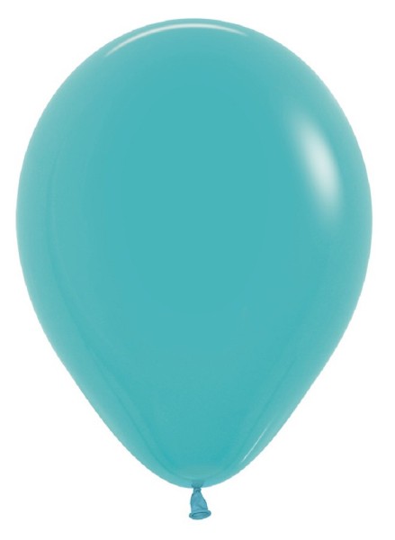 Sempertex 038 Fashion Caribbean Blue 23cm 9 Inch Latex Luftballons Blau