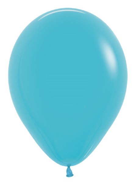 Sempertex 038 Fashion Caribbean Blue (Blau) 30cm 12" Latex Luftballons