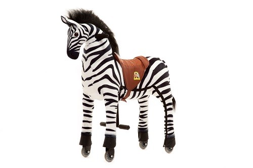Animal Riding Zebra Marthi - Medium / Large