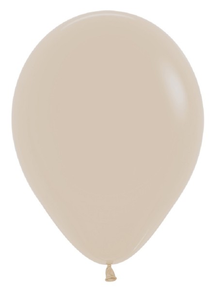 Sempertex 071 Fashion White Sand 23cm 9 Inch Latex Luftballons 