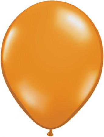 Qualatex Jewel Mandarin Orange 27,5cm 11" Latex Luftballons
