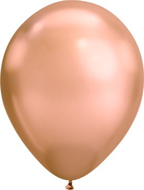 Qualatex Chrome Rose Gold 27,5cm 11" Latex Luftballons
