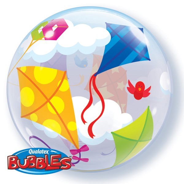 Qualatex Bubble Herbst Drachen steigen 22" 56cm Luftballon