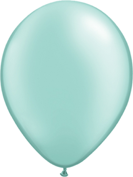 Qualatex Pearl Mint Green (Grün) 40cm 16" Latex Luftballons