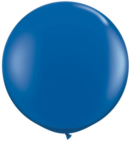 Qualatex Standard Dark Blue (Blau) 90cm 36" Latex Riesenluftballons
