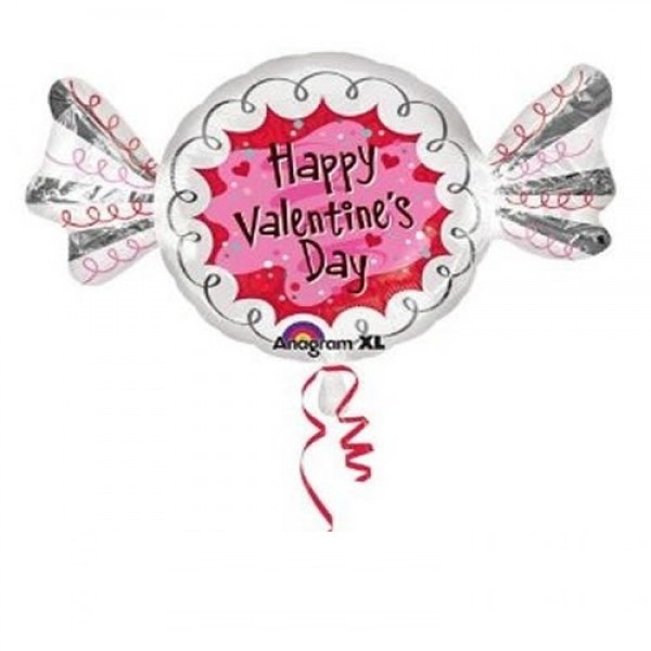 Bonbon zum Valentinstag Folienballon 88cm 35"