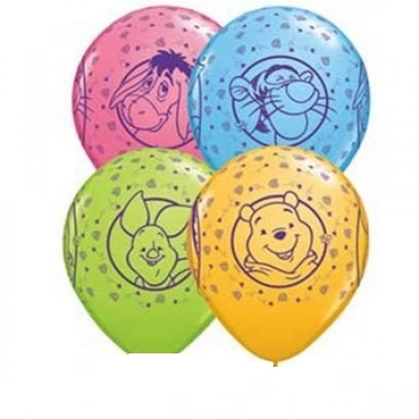 Winnie Pooh Winnie Puuh 27,5cm 11" Latex Luftballons