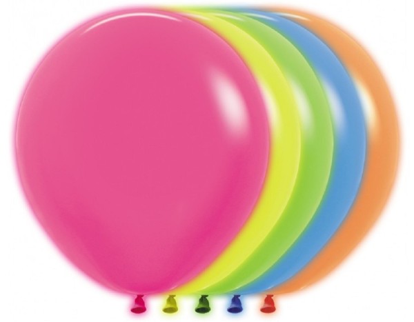 Sempertex 200 Neon Assortment 45cm 18" Latex Luftballons