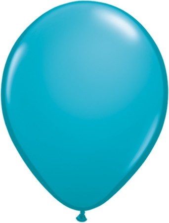Qualatex Fashion Tropical Teal 27,5cm 11" Latex Luftballons