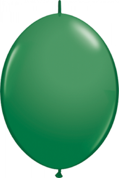 QuickLink Standard Green (Grün) 15cm 6" Latex Luftballons Qualatex