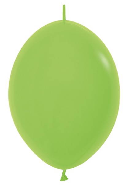 Link o Loon 031 Fashion Lime Green (Hellgrün) 30cm 12" Latex Luftballons Sempertex