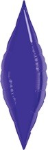 Taper Quartz Purple Folienballon - 67,5cm