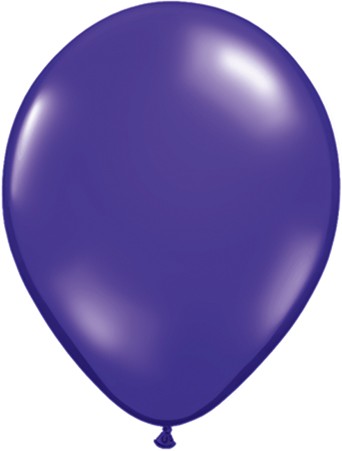 Qualatex Jewel Quartz Purple (Lila) 27,5cm 11" Latex Luftballons