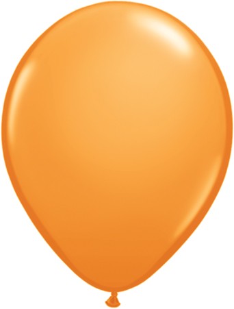 Qualatex Standard Orange 12,5cm 5" Latex Luftballons