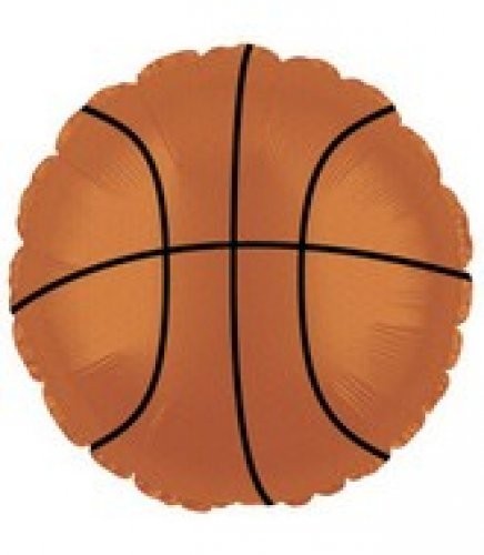 Basketball Folienballon 45cm 18"